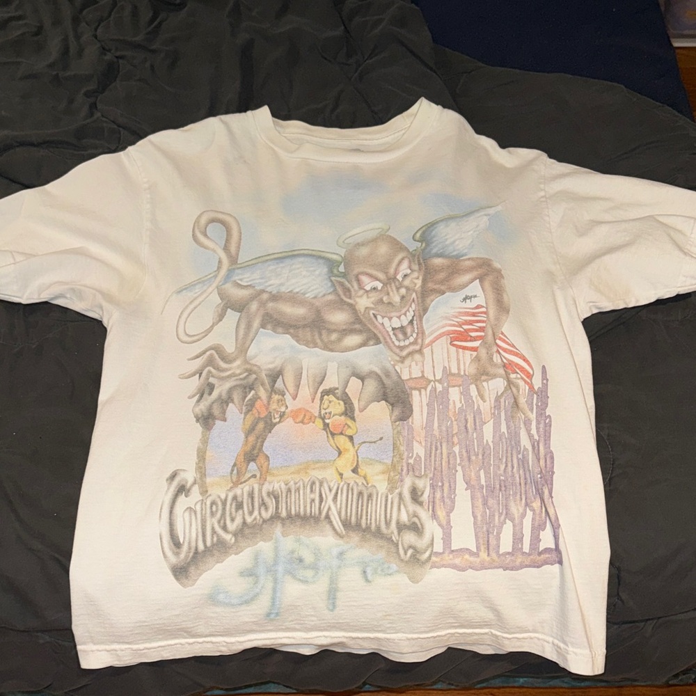 Travis Scott Utopia Circus Maximus Tour III Graphic T-shirt Men Large 2023
